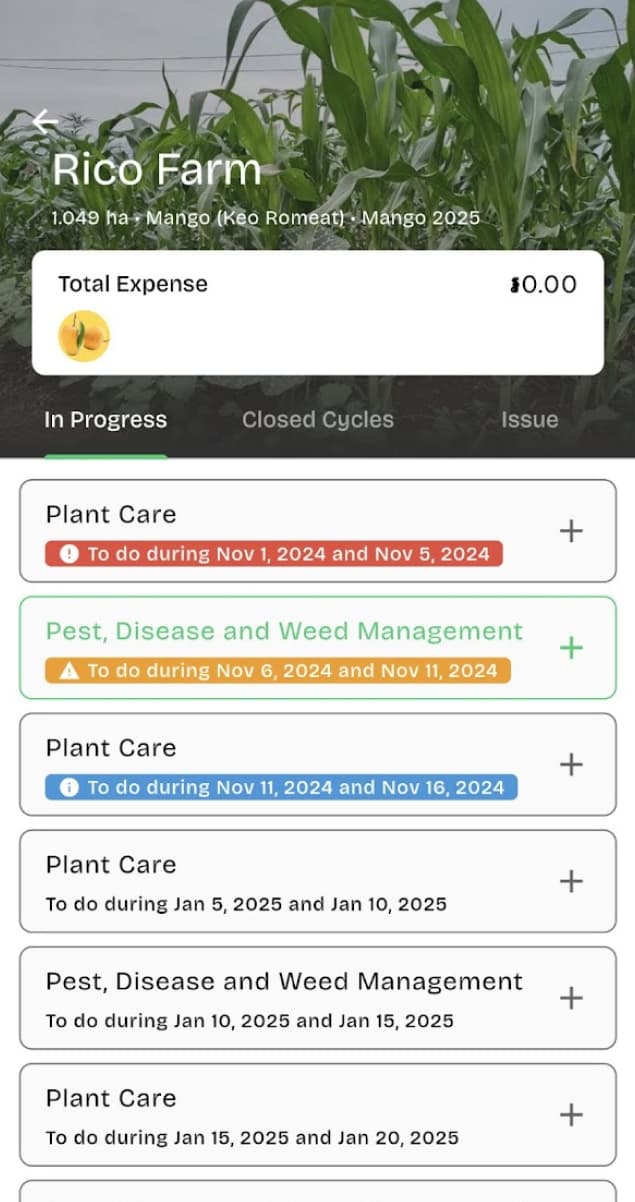 Farm Suite App Screenshot